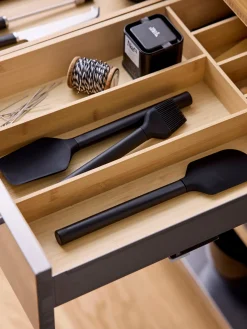 Utensilios De Cocina>Rosti Set de espátulas y brocha para repostería Emma, 3 pzas. Negro