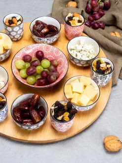 New Set de fuente de servir con cuencos Delirio, 14 pzas. Cuencos Aperitivos|Menaje De Mesa