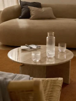 Clearance Set de jarra soplada con vasos Aleo, 5 pzas. Jarras De Agua|Vajillas Completas