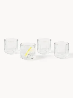 Clearance Set de jarra soplada con vasos Aleo, 5 pzas. Jarras De Agua|Vajillas Completas