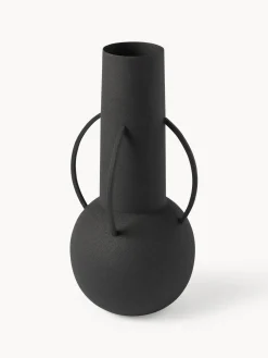 Jarrones|Jarrones></noscript>POLSPOTTEN Set de jarrones artesanales Roman, 4 uds. Negro