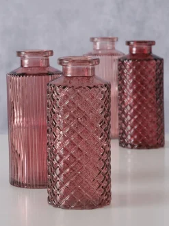 Hot Set de jarrones de vidrio Panja, 4 uds. Jarrones|Jarrones