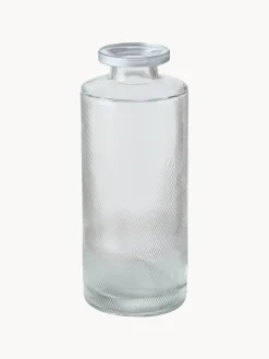 Jarrones|Jarrones></noscript> Set de jarrones pequeños de vidrio Adore, 3 uds. Transparente, plateado