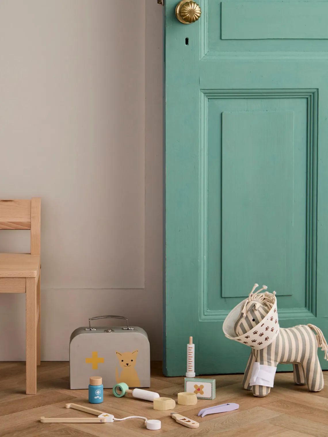 New Set de juego veterinario Kid's Hub Niños Juguetes A Partir De 1 Año|Decoración Infantil