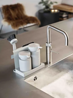 Escurreplatos|Almacenaje De Cocina>Zone Denmark Set de lavavajillas Diish, 5 pzas. Gris claro