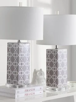 Lámparas De Mesa|Lámparas De Techo>Safavieh Set de lámparas de mesa LED Reagan, 2 uds.