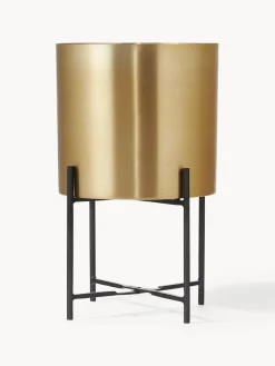 Set de maceteros de metal Mina, 2 uds. Maceteros|Jarrones