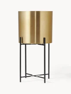 Set de maceteros de metal Mina, 2 uds. Maceteros|Jarrones