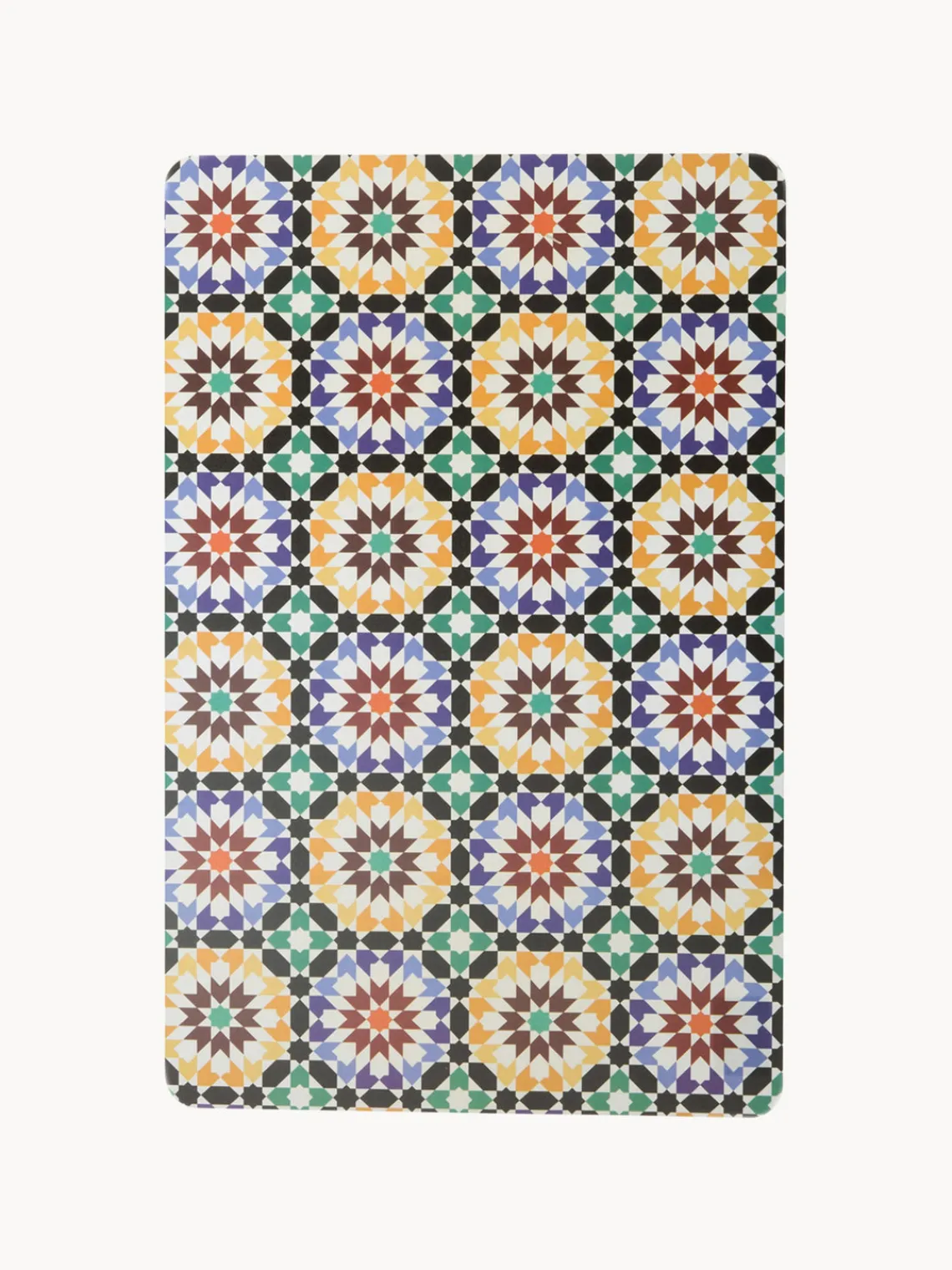 Hot Set de manteles individuales doble cara de plástico Marrakesch, 6 pzas. Manteles Individuales|Vajillas Completas