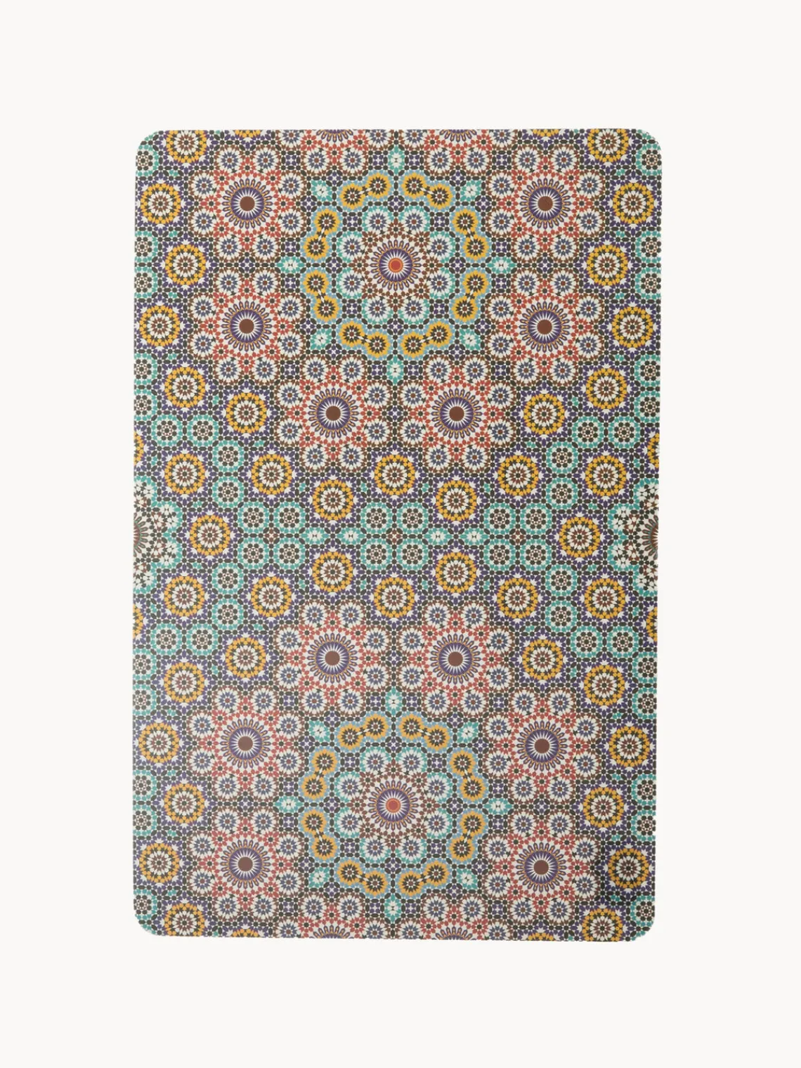 Hot Set de manteles individuales doble cara de plástico Marrakesch, 6 pzas. Manteles Individuales|Vajillas Completas