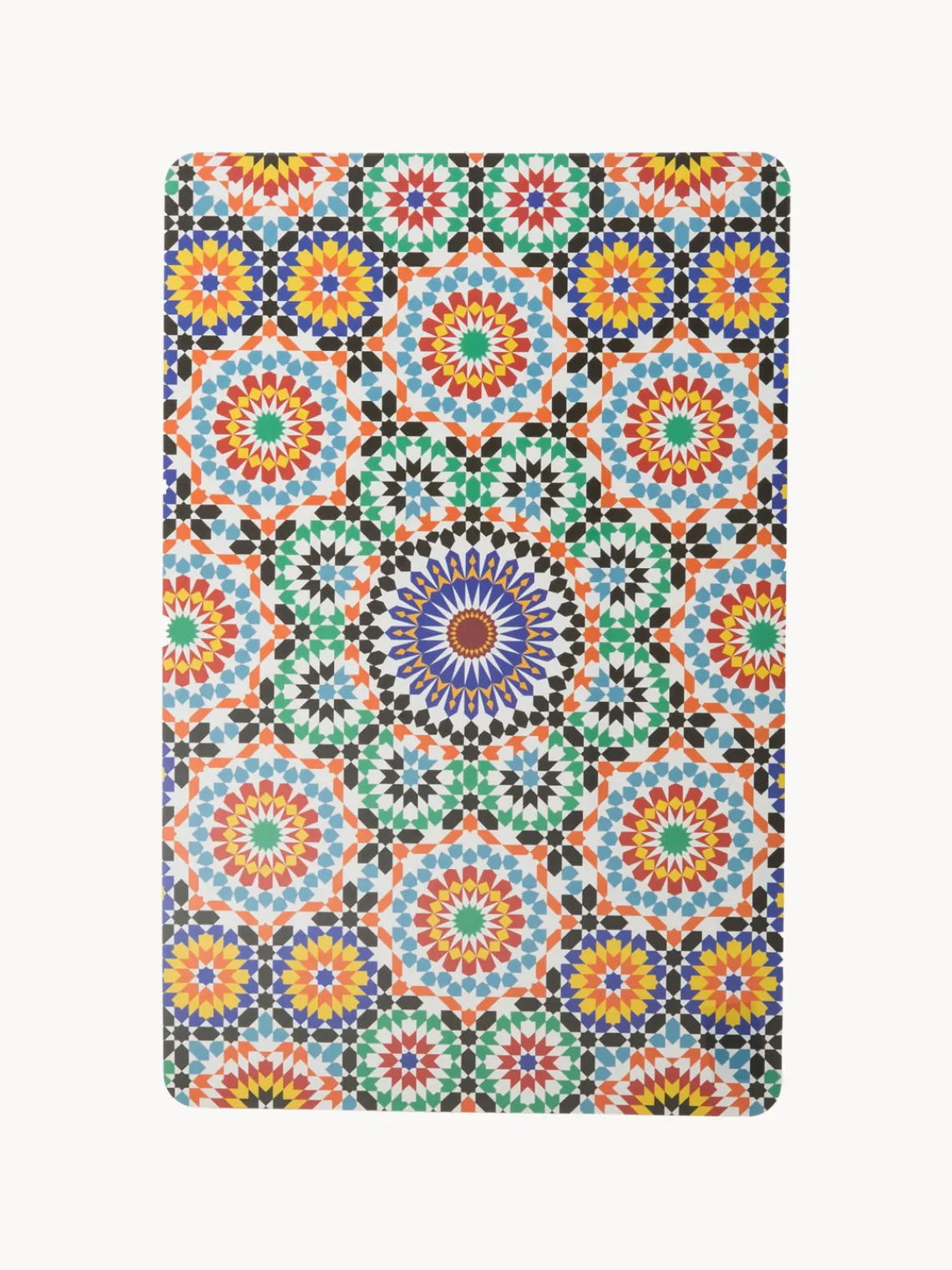 Hot Set de manteles individuales doble cara de plástico Marrakesch, 6 pzas. Manteles Individuales|Vajillas Completas