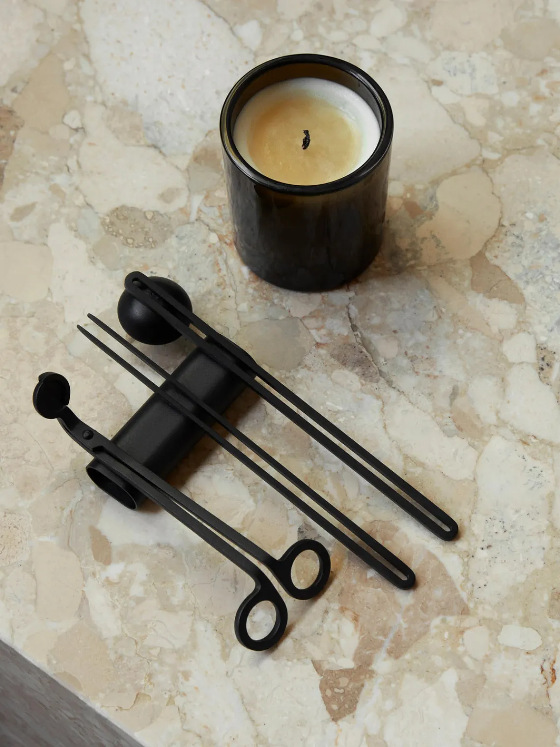 New Set de mantenimiento de velas Clip, 4 pzas. Velas Decorativas|Jarrones