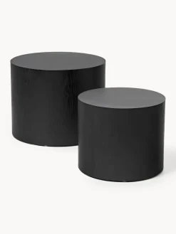 Outlet Set de mesas de centro de madera Dan, 2 uds. Mesas De Centro|Mesas De Centro