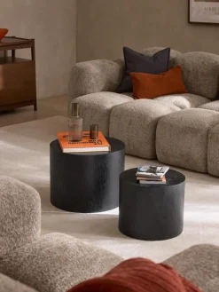 Outlet Set de mesas de centro de madera Dan, 2 uds. Mesas De Centro|Mesas De Centro