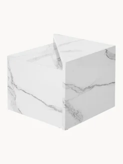 Mesas De Centro|Mesas De Centro></noscript>Westwing Collection Set de mesas de centro en look mármol Vilma, 2 uds. Aspecto mármol blanco