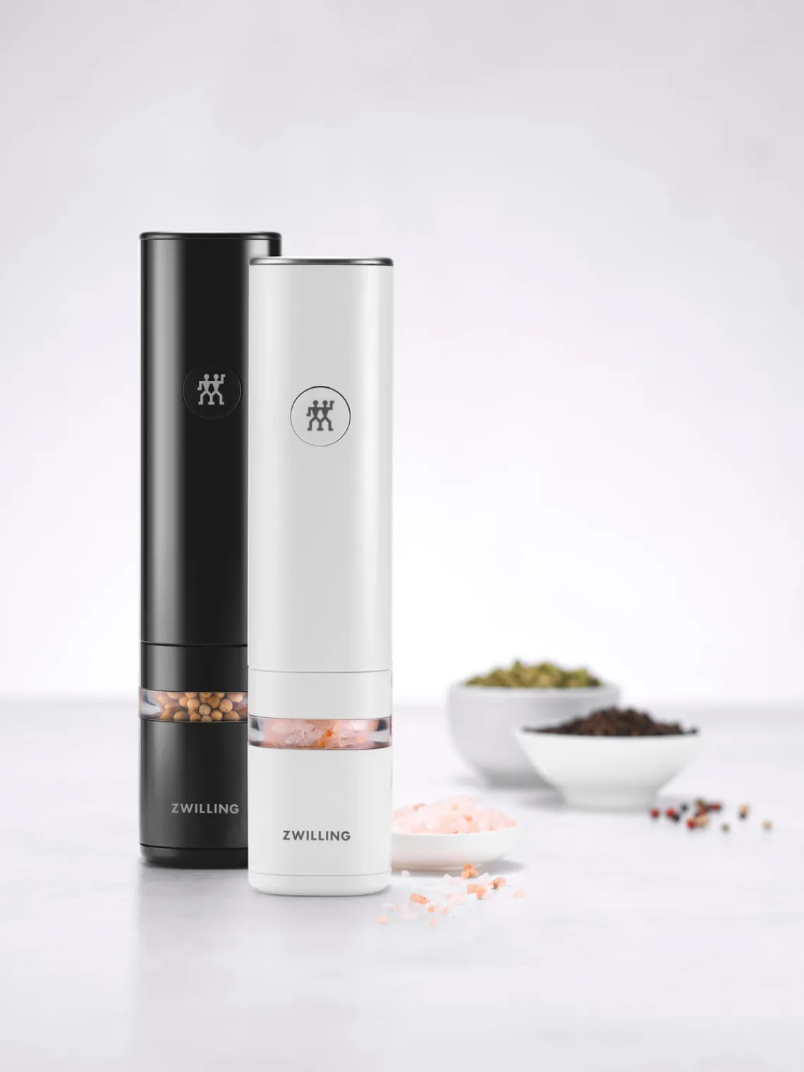 Sale Set de molinillos eléctrico de sal y pimienta Enfinigy, 2 uds. Molinillos De Especias|Molinillos De Especias
