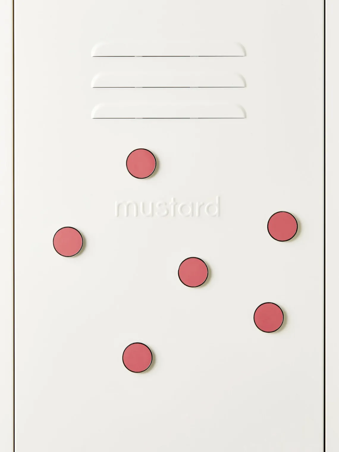 Material De Oficina|Material De Oficina>Mustard Made Set de pines magnéticos The Buttons, 6 uds. Rosa palo, plateado