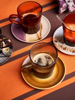 Tazas Y Mugs|Vajillas Completas>HKLIVING Set de platitos 70's, 4 uds.
