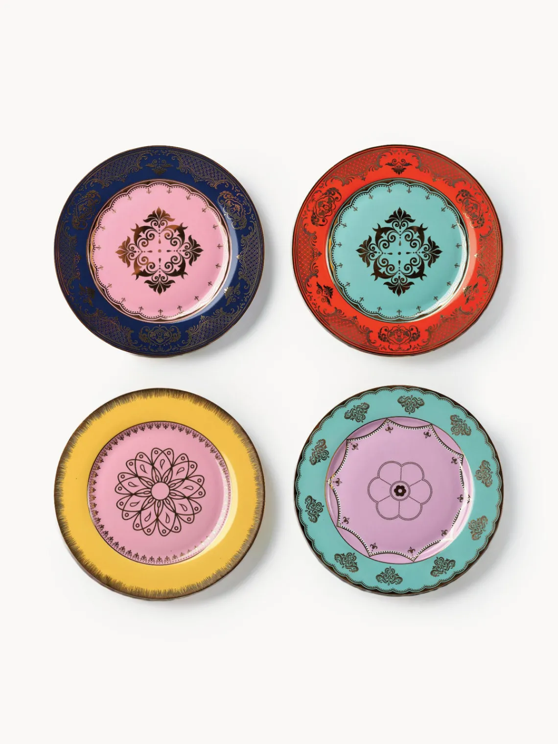 Platos De Postre|Vajillas Completas>POLSPOTTEN Set de platos postre Grandpa, 4 uds.