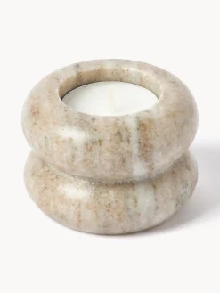 Set de portavelas y candelabros 2en1 de mármol Orta, 2 uds. Jarrones|Portavelas