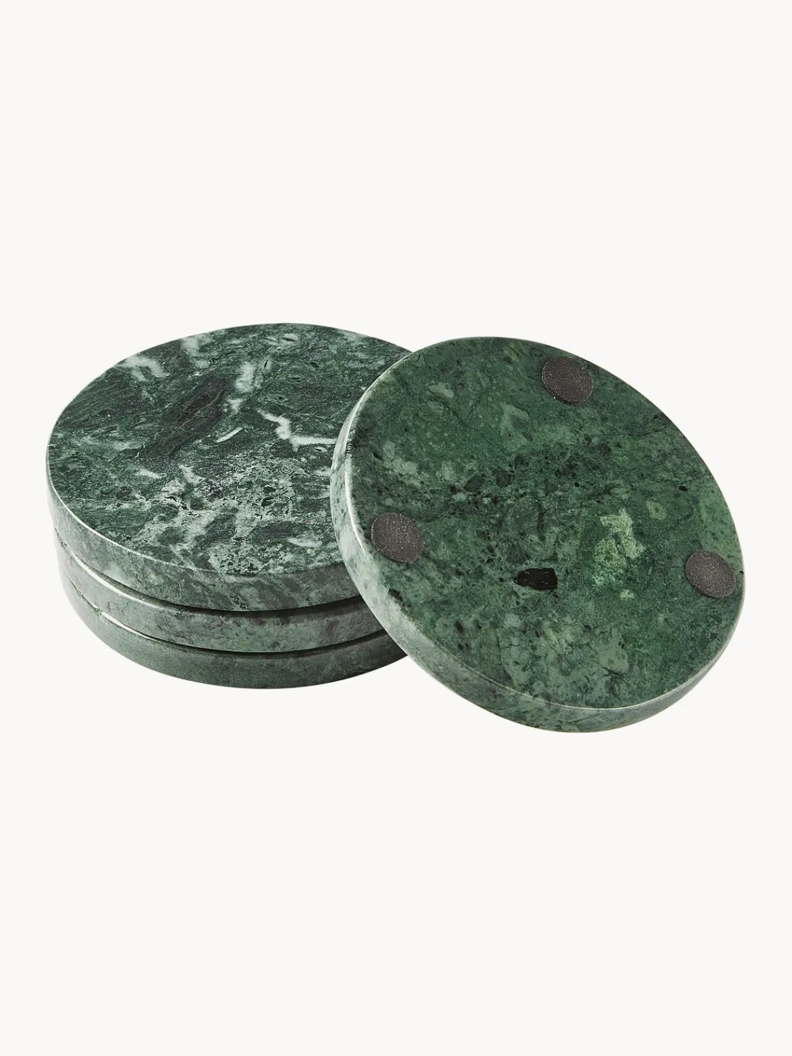 Sale Set de posavasos de mármol Callum, 4 uds. Posavasos|Vajillas Completas