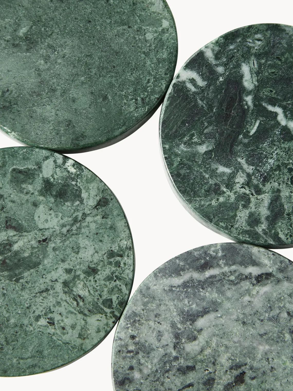 Sale Set de posavasos de mármol Callum, 4 uds. Posavasos|Vajillas Completas
