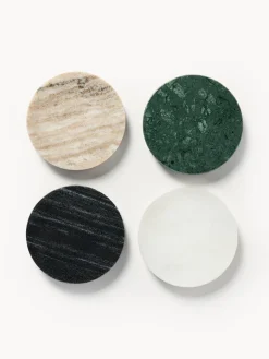 Online Set de posavasos de mármol Callum, 4 uds. Posavasos|Vajillas Completas