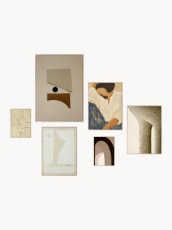 Cuadros Y Láminas Decorativas|Jarrones>Paper Collective Set de pósters con marco Artwall no. 13, 6 uds.