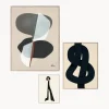 Cuadros Y Láminas Decorativas|Jarrones>Paper Collective Set de pósters con marcos Artwall no. 06, 3 uds.