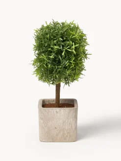 Clearance Set de árboles artificiales artesanales Moni, 2 uds. Flores Artificiales|Jarrones