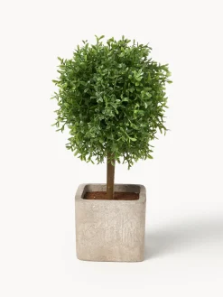 Clearance Set de árboles artificiales artesanales Moni, 2 uds. Flores Artificiales|Jarrones