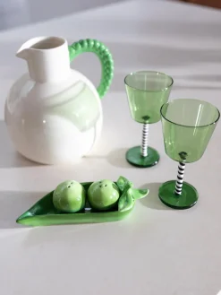 Molinillos De Especias|Molinillos De Especias>&k Amsterdam Set de salero y pimentero de dolomita Pea, 3 pzas.