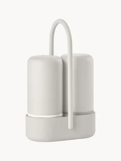 Molinillos De Especias|Molinillos De Especias>Zone Denmark Set de salero y pimentero Singles Warm Grey, 3 piezas Gris claro