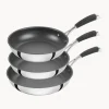 Sartenes|Sartenes>ZWILLING Set de sartenes de acero inoxidable Poletto, 3 uds.