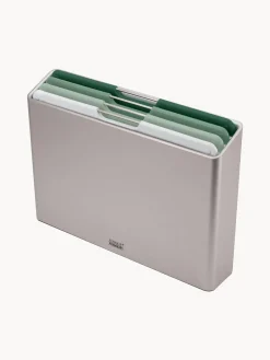 Tablas De Cortar|Utensilios De Cocina>Joseph Joseph Set de tablas de cortar con soporte Folio, 5 pzas. Plateado, tonos verdes