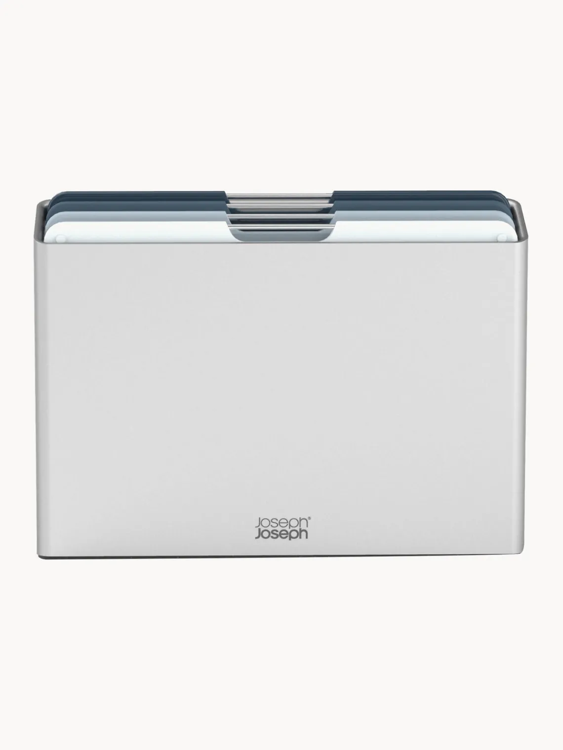 Tablas De Cortar|Utensilios De Cocina>Joseph Joseph Set de tablas de cortar con soporte Folio, 5 pzas. Plateado, tonos grises y azules
