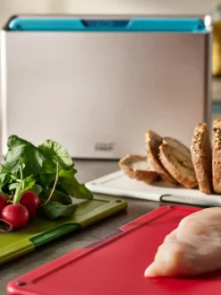 Tablas De Cortar|Utensilios De Cocina>Joseph Joseph Set de tablas de cortar con soporte Folio, 5 pzas.