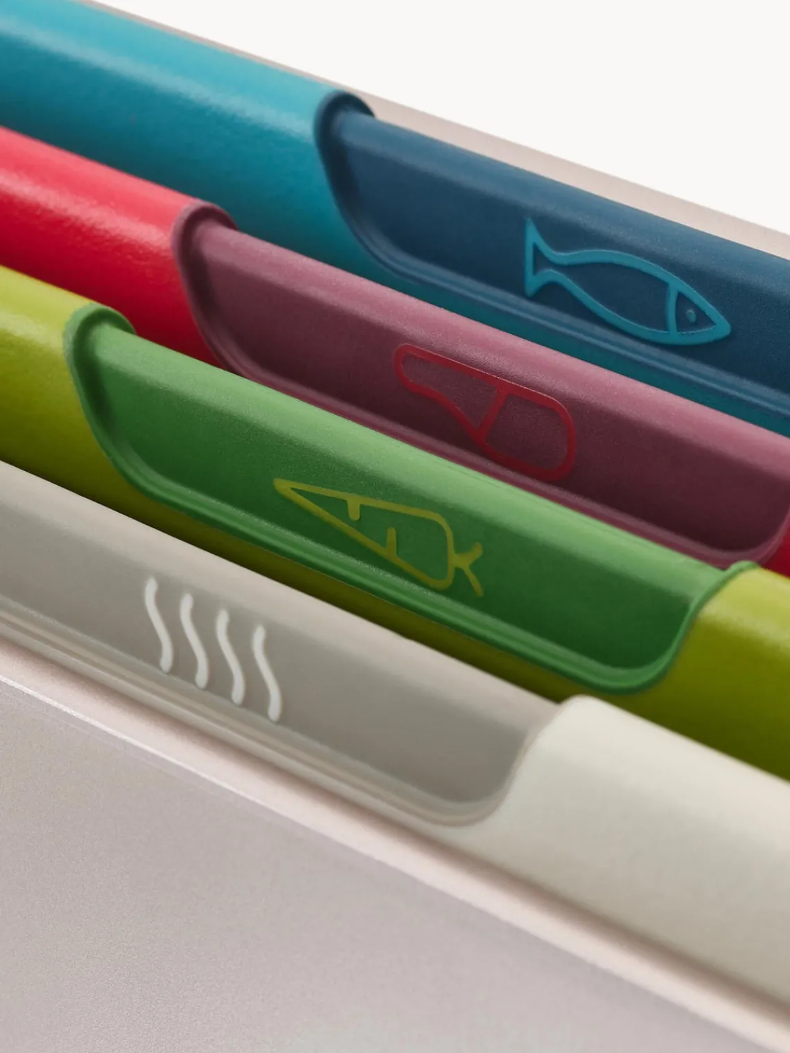 Tablas De Cortar|Utensilios De Cocina>Joseph Joseph Set de tablas de cortar con soporte Folio, 5 pzas.