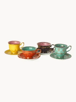 Tazas Y Mugs|Vajillas Completas>POLSPOTTEN Set de tazas de té con platitos Grandma, 4 uds.