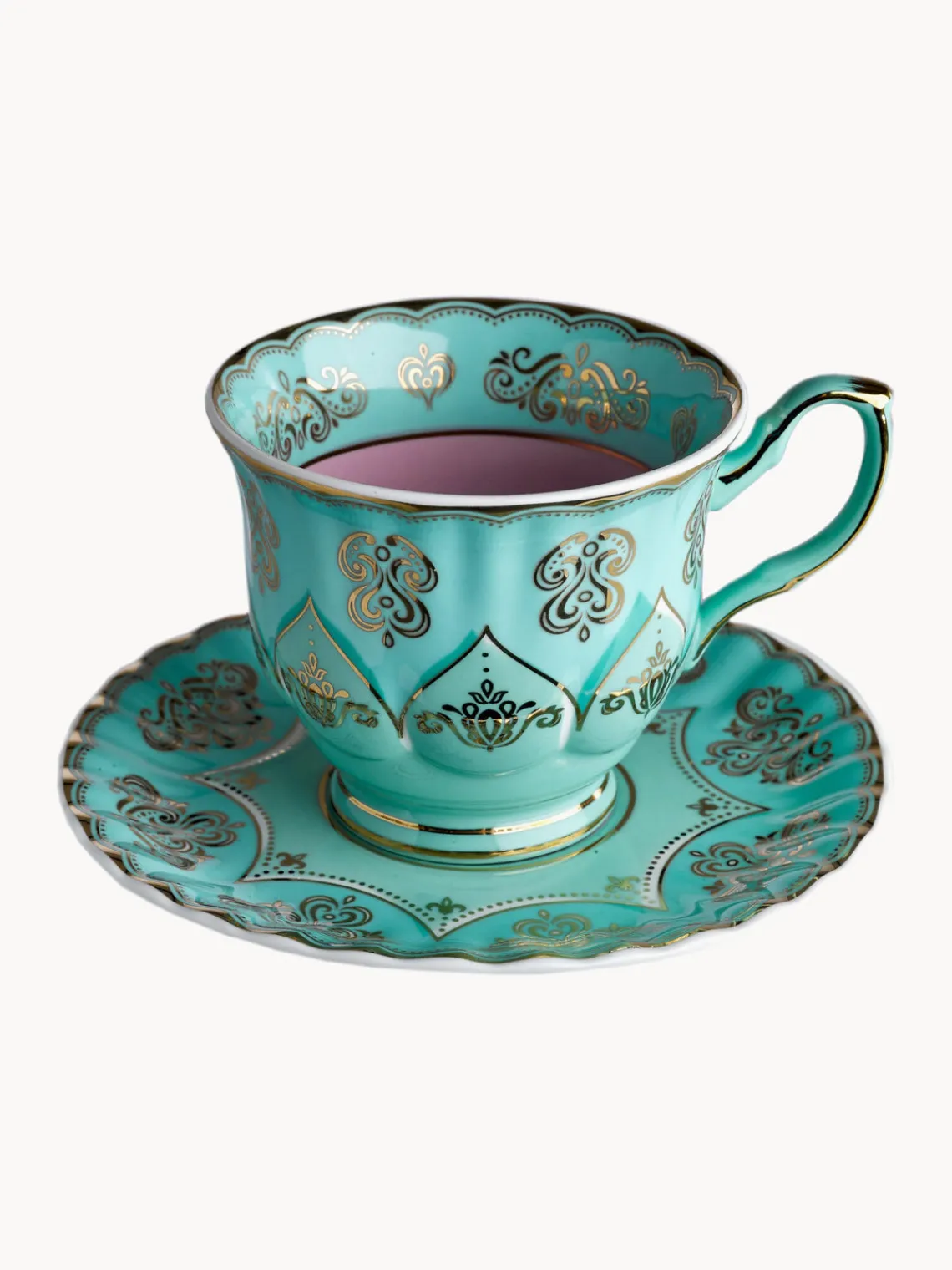 Tazas Y Mugs|Vajillas Completas>POLSPOTTEN Set de tazas de té con platitos Grandma, 4 uds.