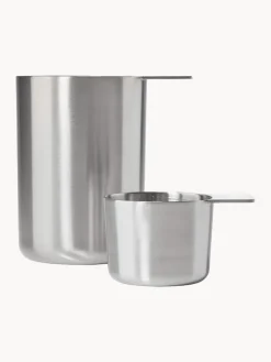 Set de tazas medidoras de acero inoxidable Singles, 2 uds. Utensilios De Cocina
