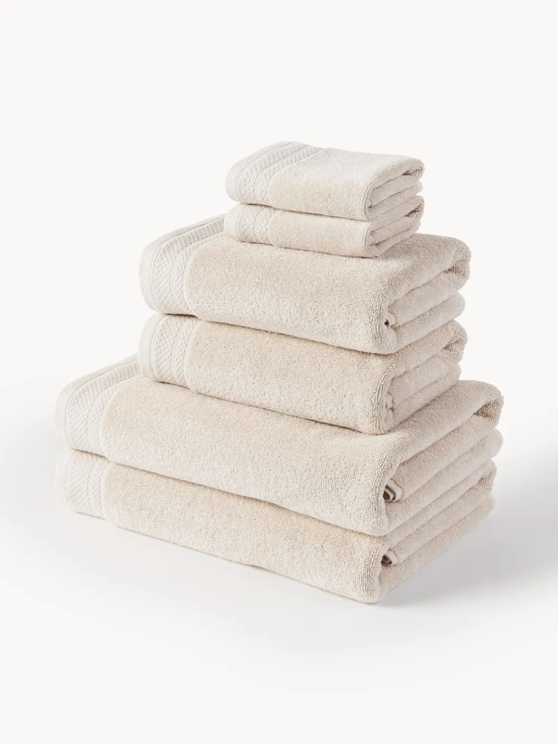 Best Set de toallas de algodón ecológico Premium, tamaños diferentes Mantas|Toallas