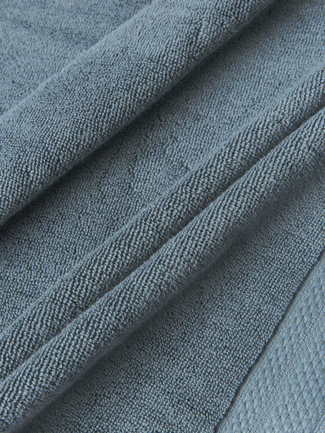 Toallas|Mantas>Westwing Collection Set de toallas de algodón ecológico Premium, tamaños diferentes Azul petróleo