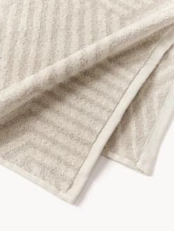 Toallas|Mantas></noscript>Westwing Collection Set de toallas Fatu, tamaños diferentes Tonos beige claros