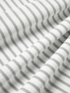 Toallas|Mantas></noscript>Westwing Collection Set de toallas Irma, tamaños diferentes Blanco, gris claro