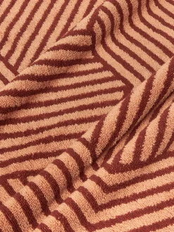 Toallas|Mantas></noscript>Westwing Collection Set de toallas lavabos Fatu, tamaños diferentes Tonos terracota