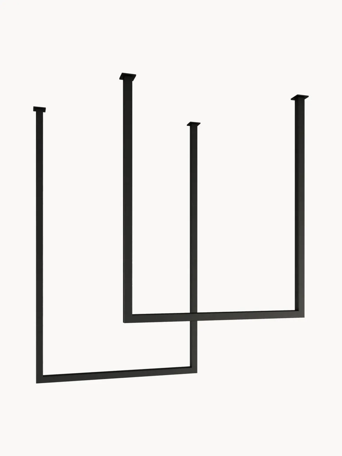 Toalleros|Jarrones>Metallbude Set de toalleros de metal Tensi, 2 uds.