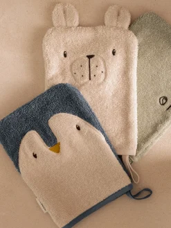 Outlet Set de toallitas de algodón ecológico Sylvester, 3 uds. Niños Textiles De Baño Infantiles|Decoración Infantil