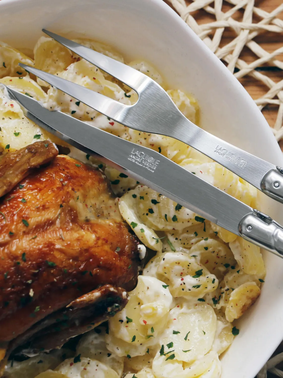 Set de trinchar Debutant Inox, 2 pzas. Cuchillos De Cocina Y Bloques|Cuchillos De Cocina