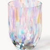 Vasos|Vajillas Completas>ANNA VON LIPA Set de vasos de agua pequeños artesanales Splash, 6 uds.